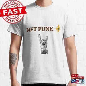 Punk NFT Digital Art Crypto Graphic Unisex T-Shirt